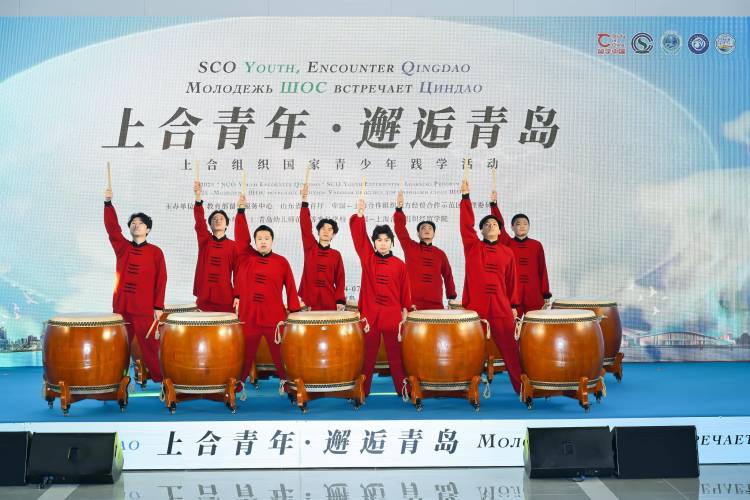 30个国家100名留学生齐聚青岛 “上合青年·邂逅青岛”上合组织国家青少年践学活动开营